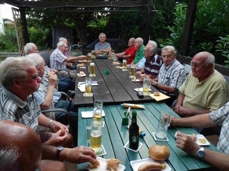 Männerchortreffen bei Friedel