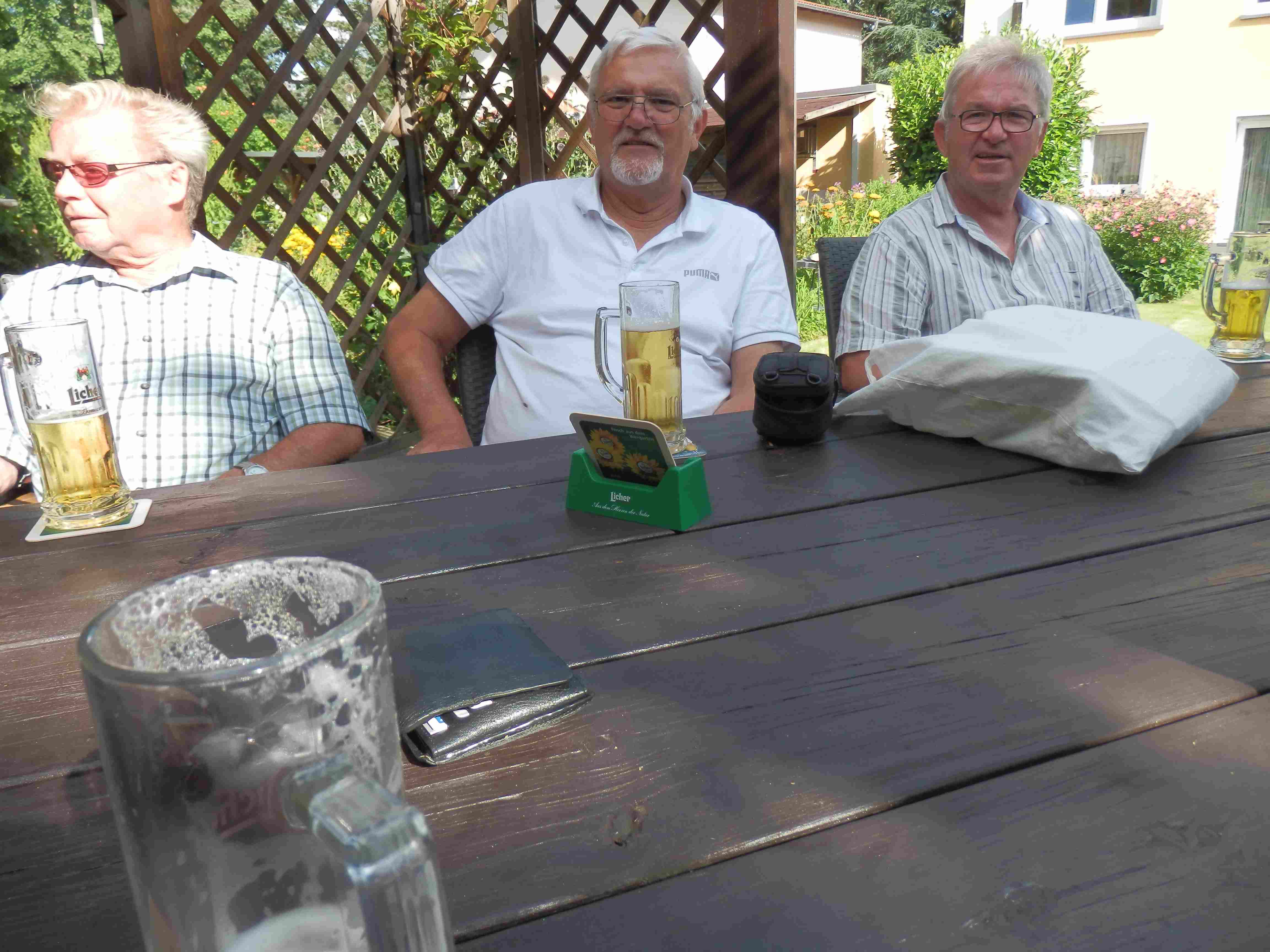 Dämmerschoppen der Männer bei Friedel